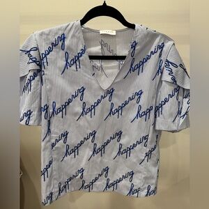 Sandro sequin happening top small